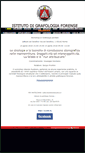 Mobile Screenshot of grafologiaforense.info